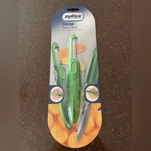 Zyliss Swap it Peeler & Knife NWT